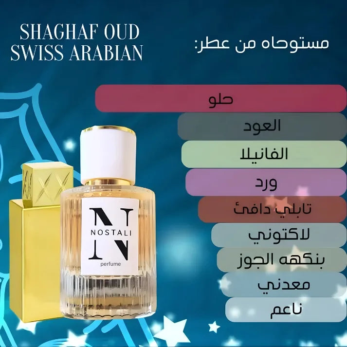 Inspired By Shaghaf Oud Swiss Arabian